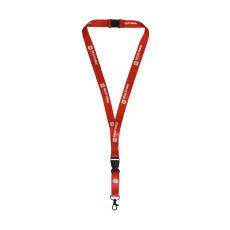 Lanyard red (25 pieces per pack)